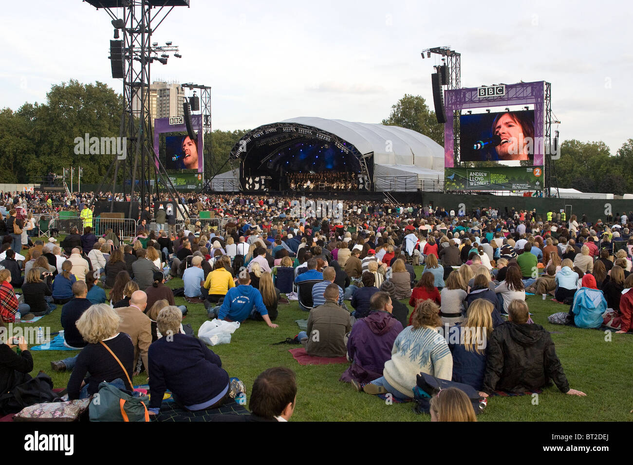 Les concerts de Hyde Park Photo Stock - Alamy