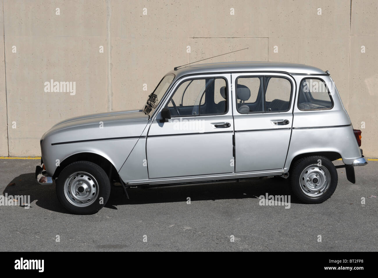 Gris Renault 4L Banque D'Images