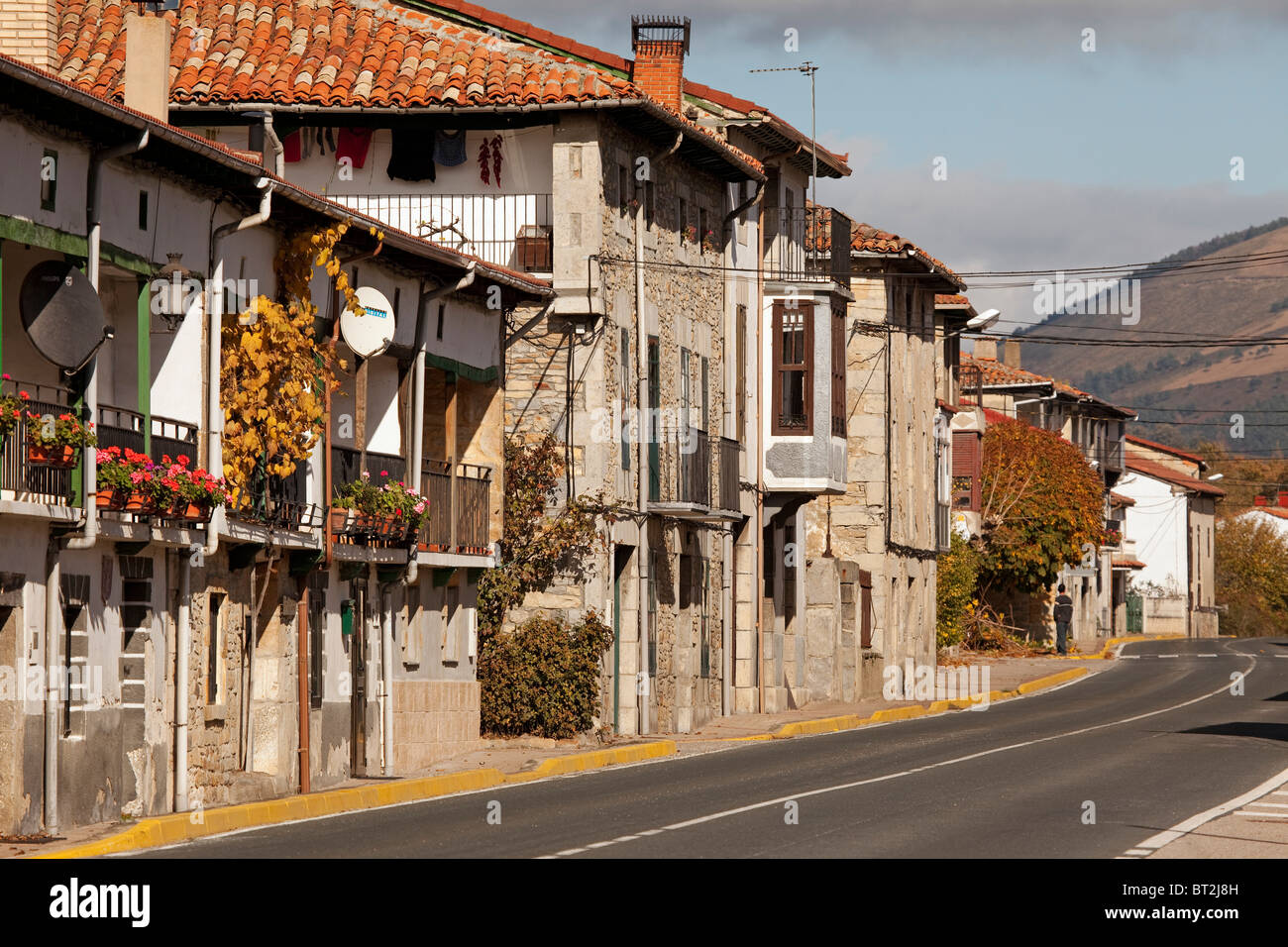 Pueblo de Villasante Burgos Castille Leon España Espagne Banque D'Images Pueblo de Villasante Burgos Castille Leon España Espagne Banque D'Images
