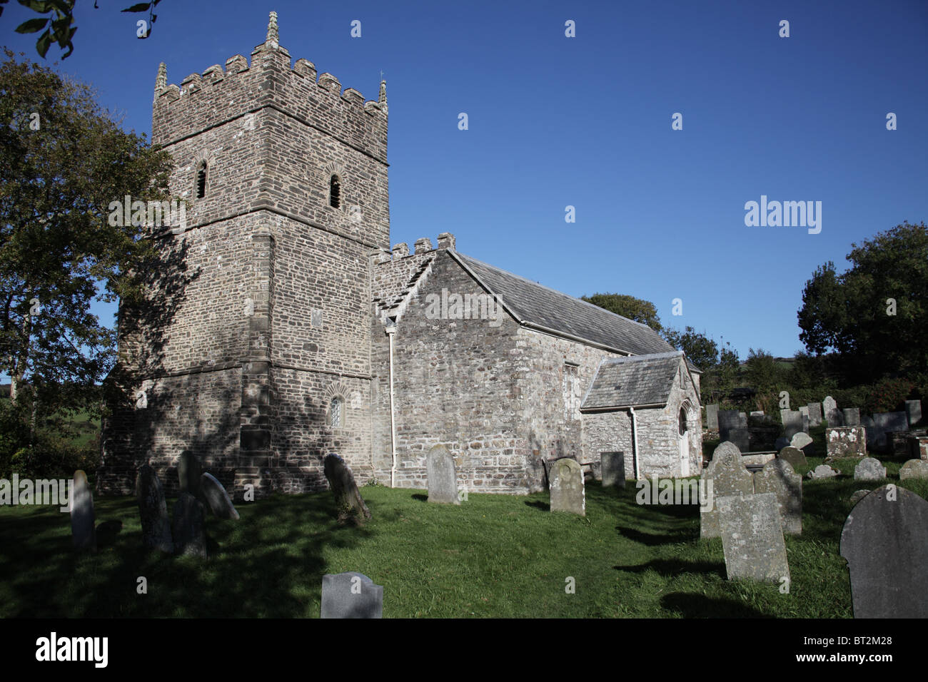 Église paroissiale de St redondants Petroc, Hartland, Devon Banque D'Images
