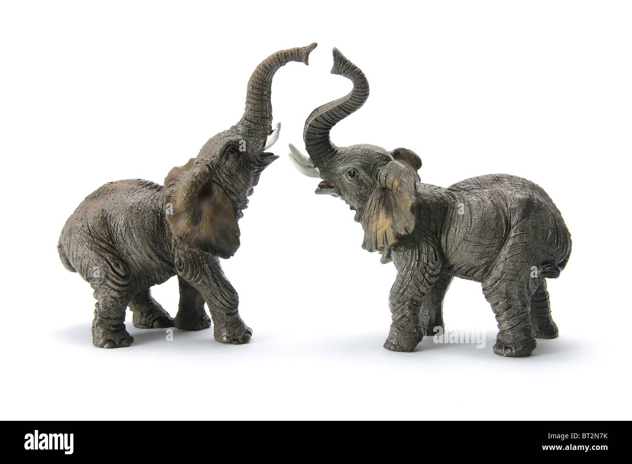 Figurines éléphants Banque D'Images
