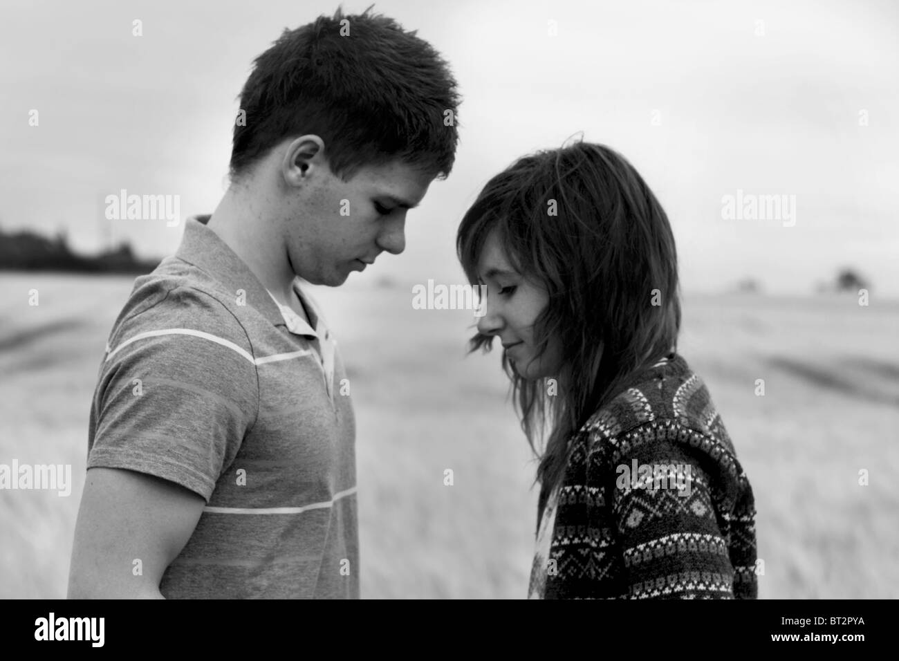 Yeux amoureux Banque D'Images