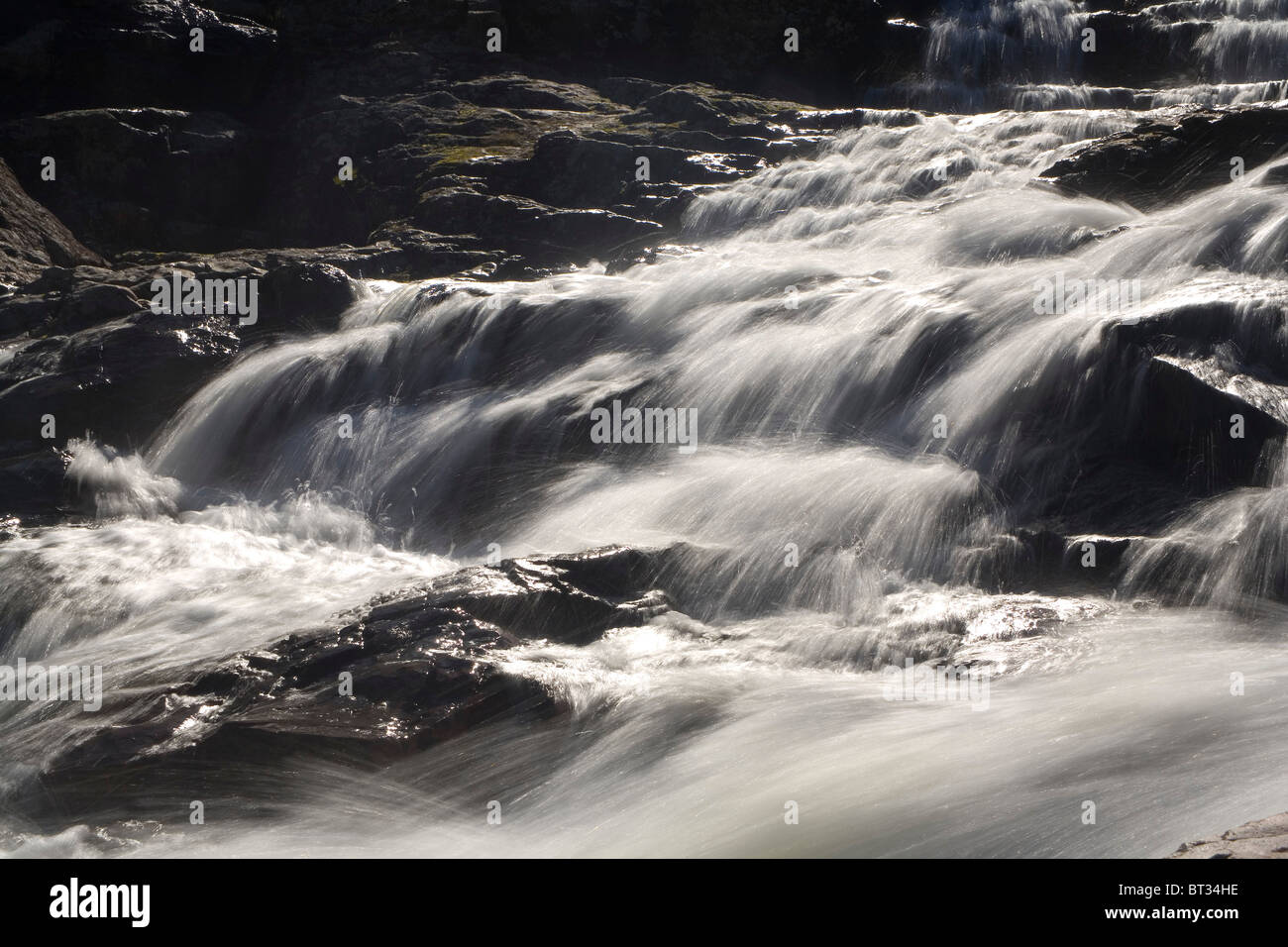 Rocky Falls dans le Missouri Banque D'Images