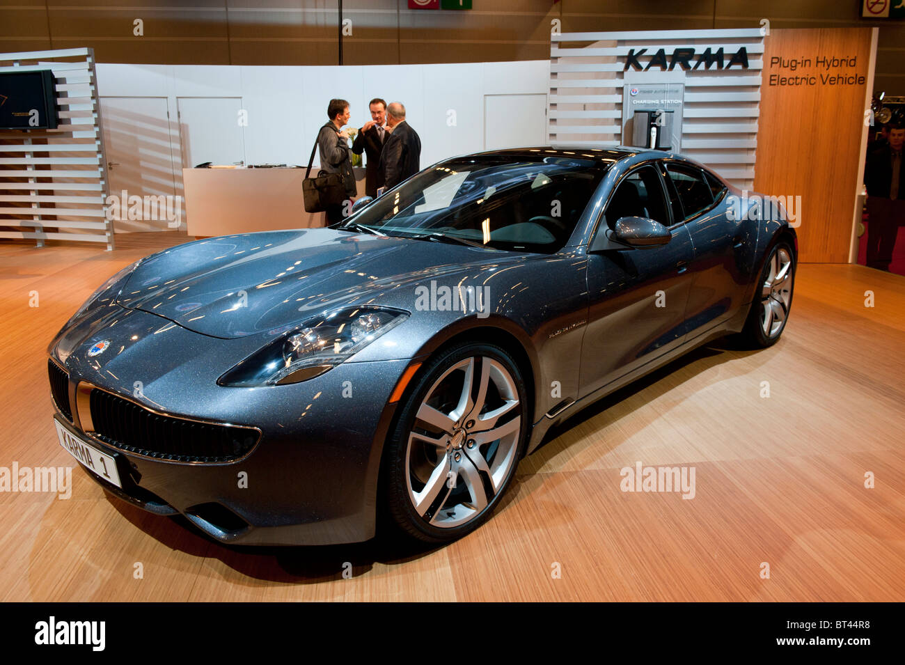 Fisker Karma électrique hybride à Paris Motor Show 2010 Banque D'Images