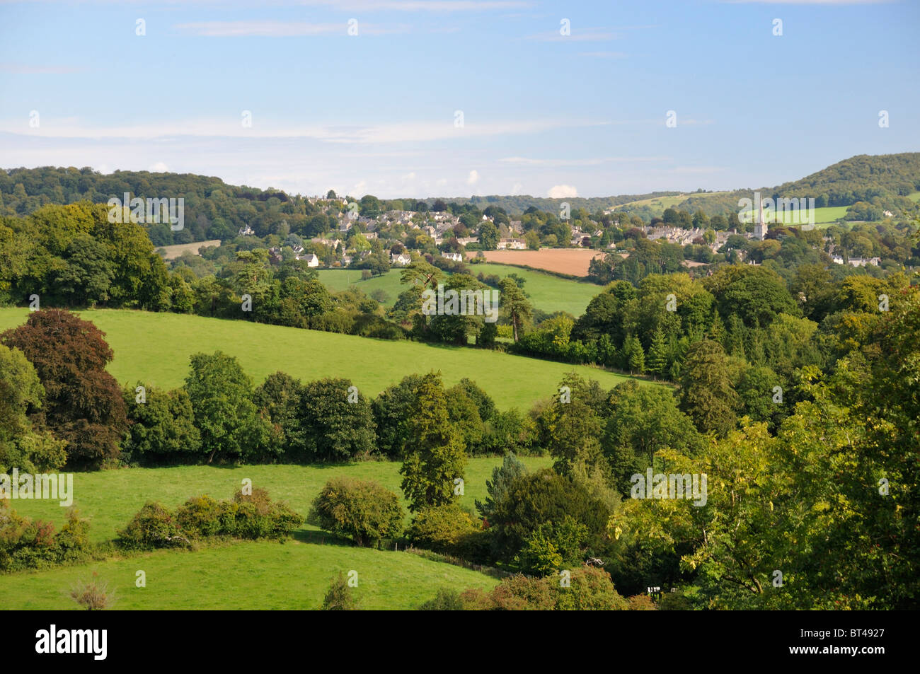 Painswick Valley, près de Stroud, Gloucestershire Banque D'Images