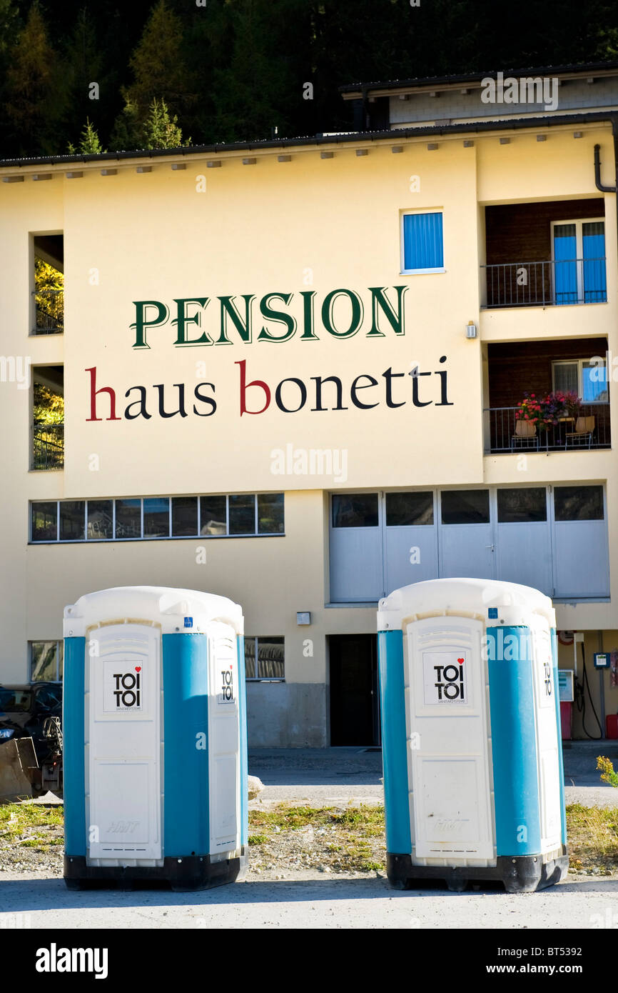 Pension Haus Bonetti, Andermatt, Canton d'Uri, Suisse Banque D'Images