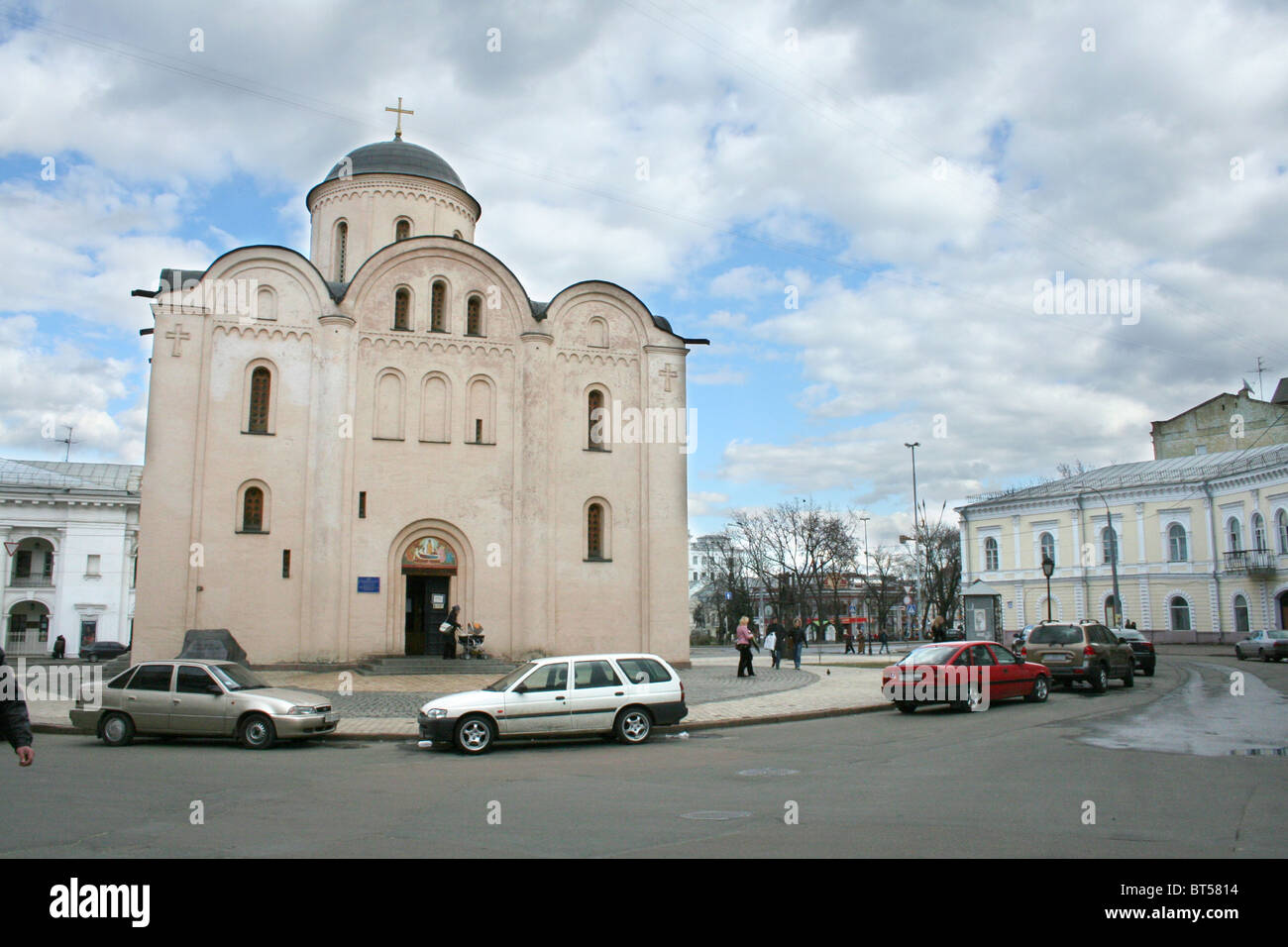 Église de la Dormition de la Vierge, Kiev, Ukraine Banque D'Images