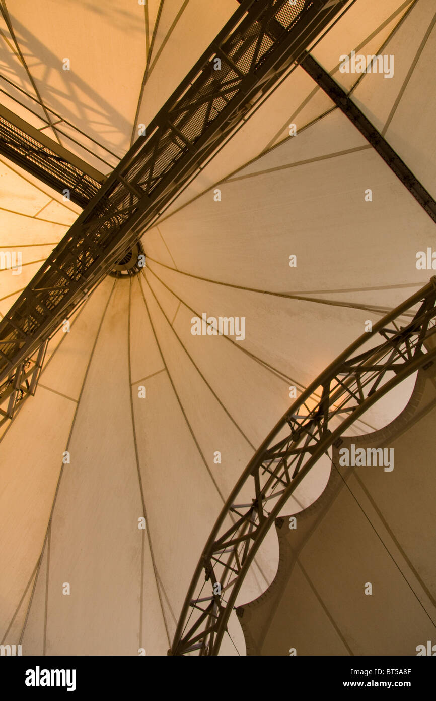 Haut de la tente dans le théâtre extérieur. Banque D'Images
