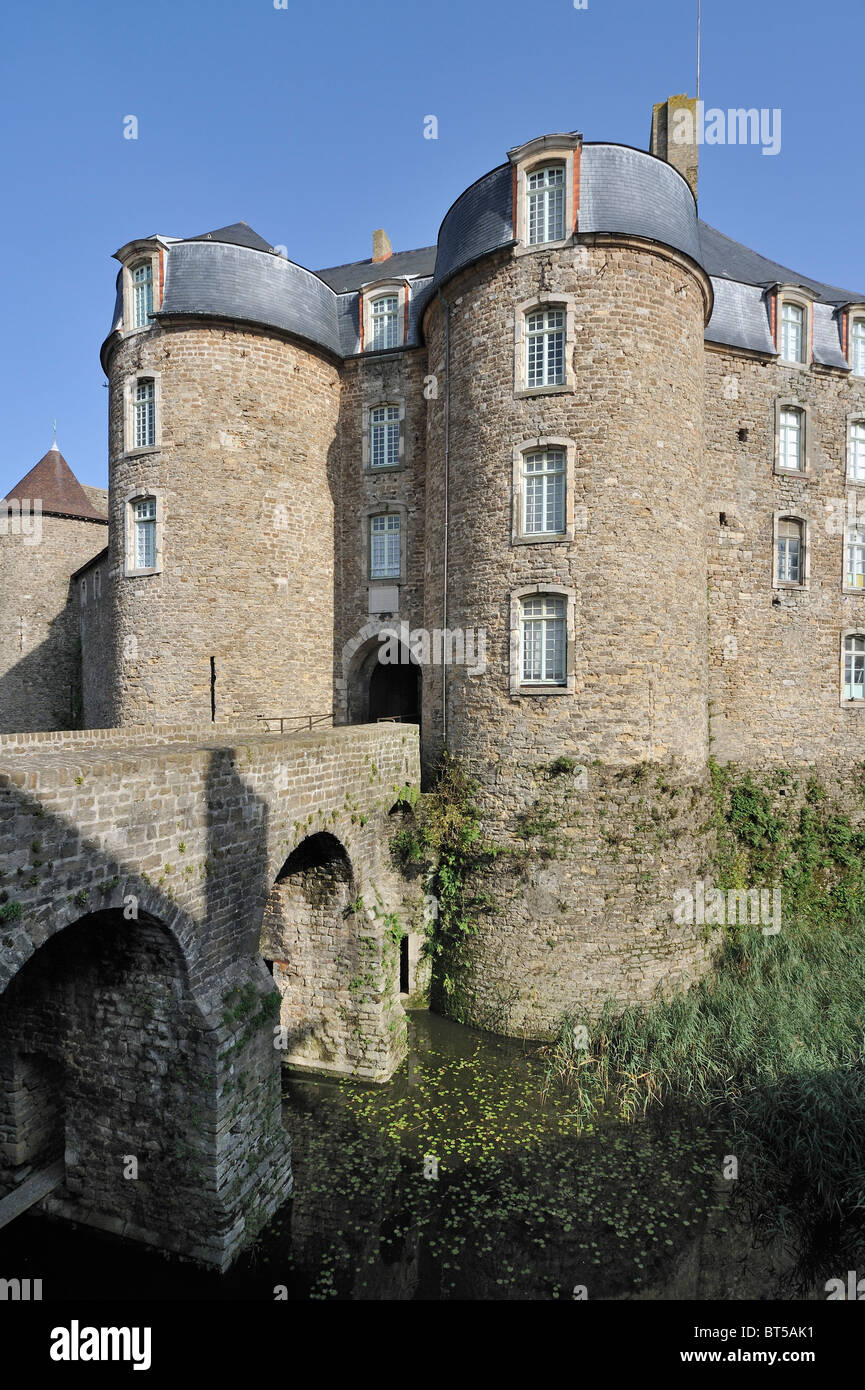 Le château / Château Musée de Boulogne-sur-Mer, France Banque D'Images