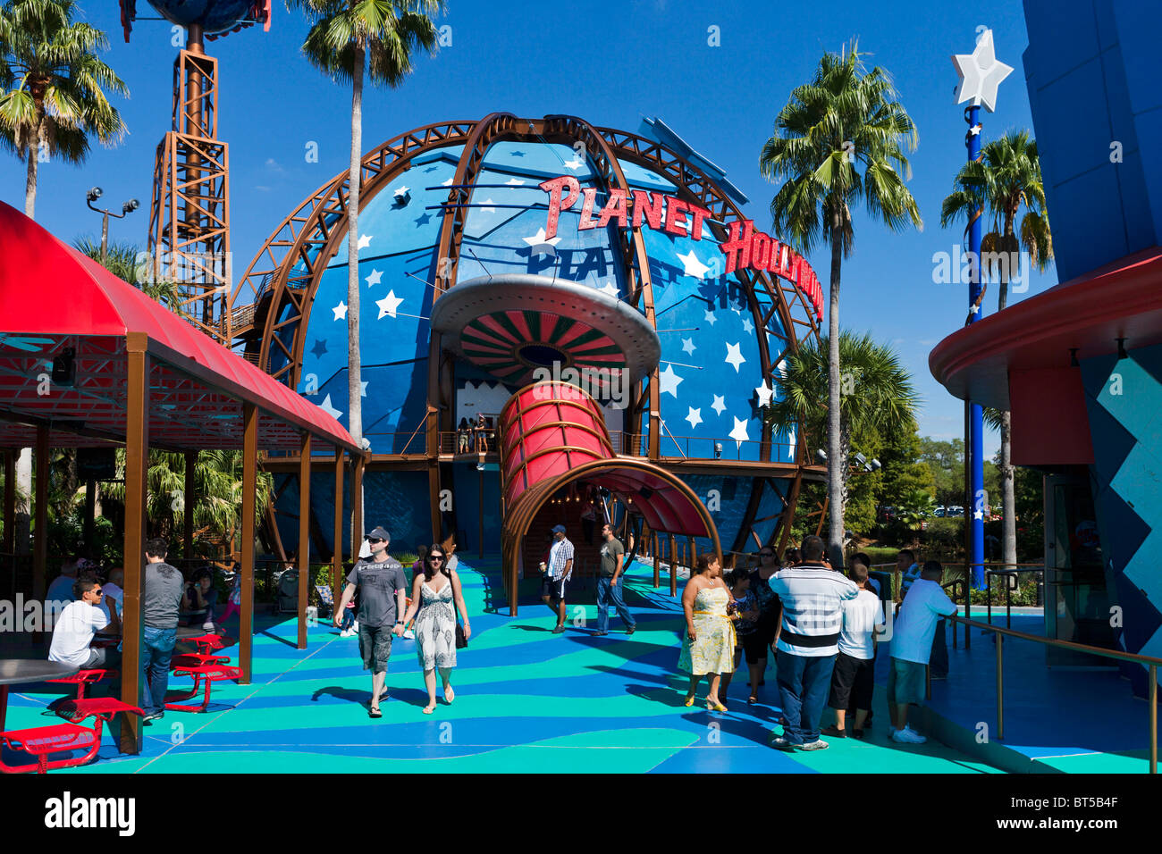 Planet Hollywood, Downtown Disney, Lake Buena Vista, Orlando, Floride, USA Central Banque D'Images