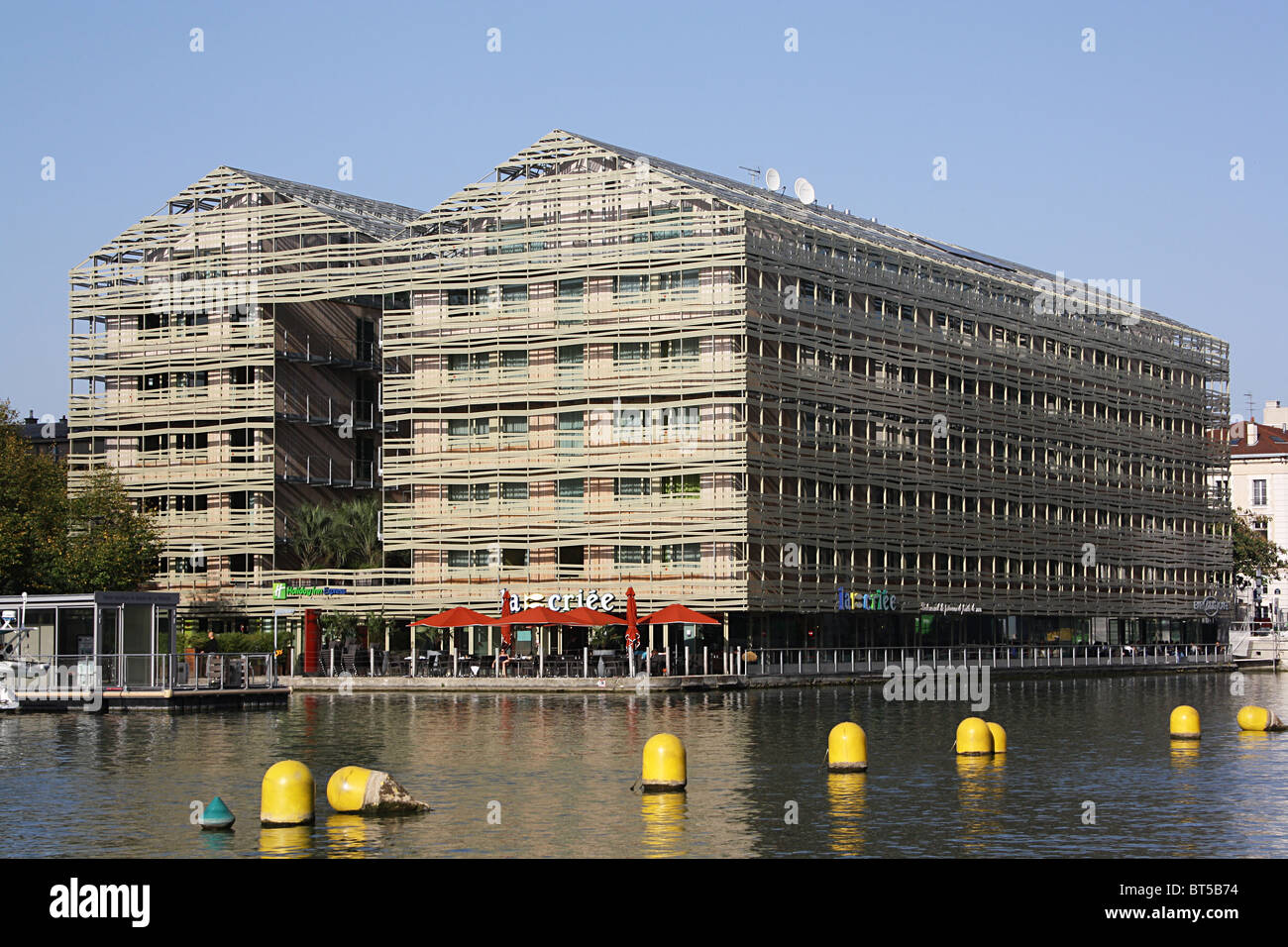 Le robinet d'or Banque D'Images