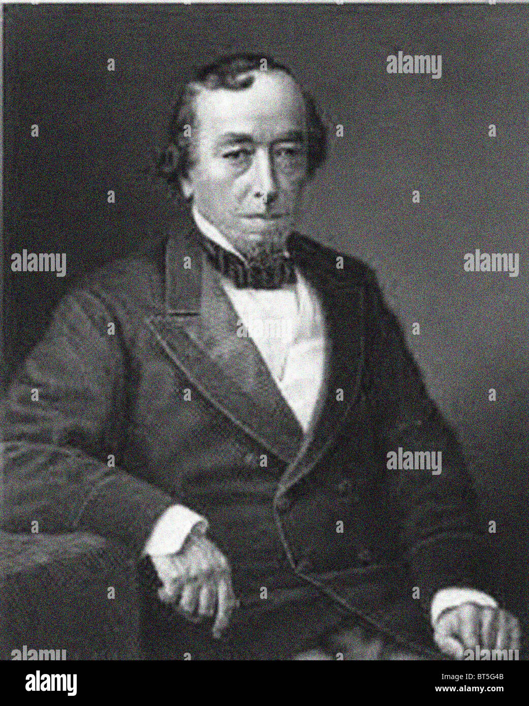 Benjamin Disraeli, comte de Beaconsfield, KG, PC, FRS, (21 décembre 1804 - 19 avril 1881) était un premier ministre britannique. À partir des archives de communiqués de presse (anciennement Service Portrait Portrait Bureau) Banque D'Images
