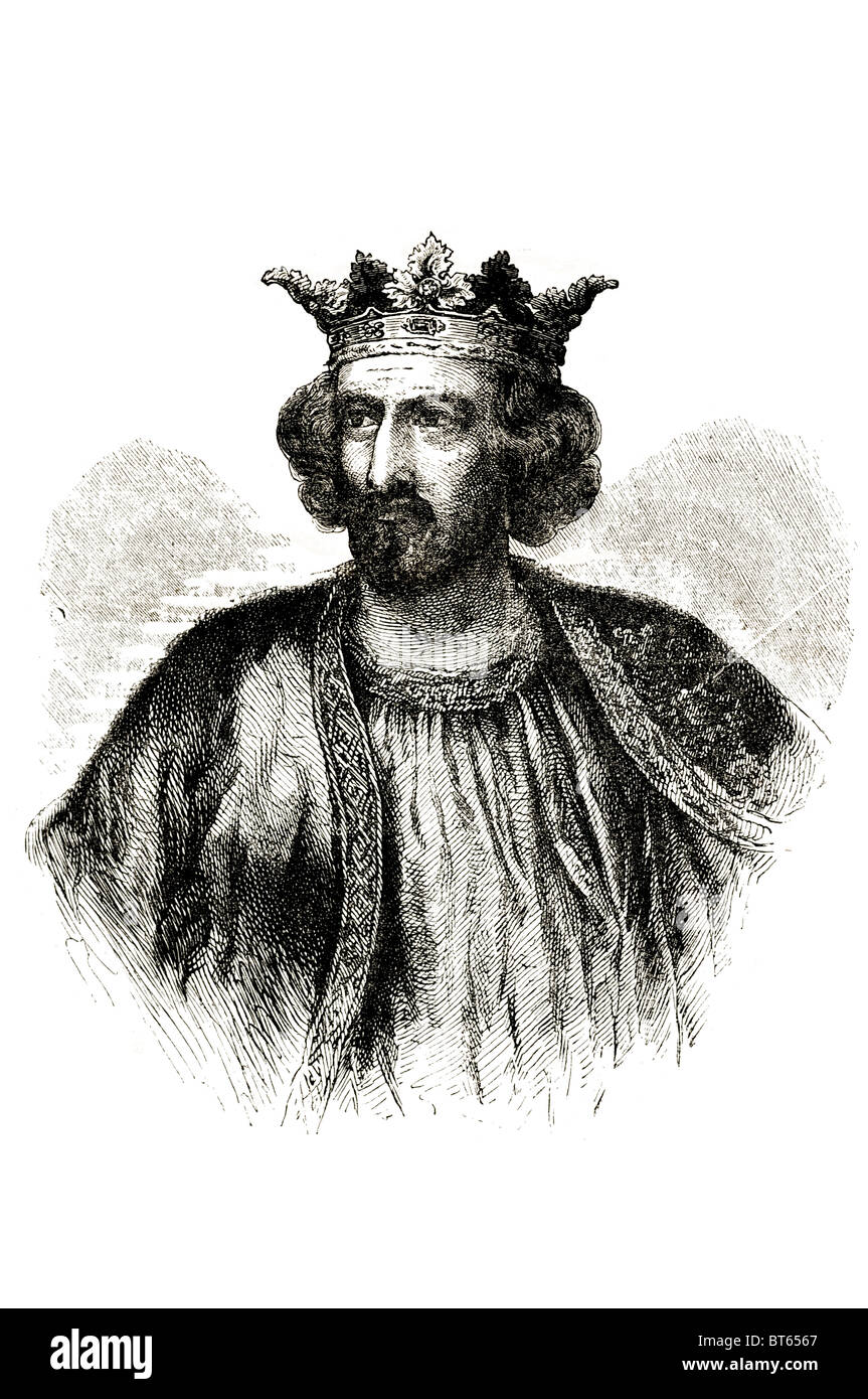 17 juin 1239 Edward J - 7 juillet 1307 Longshanks Hammer de l'Ecossais, roi d'Angleterre 1272 1307 premier fils Henry III, carrément r Banque D'Images