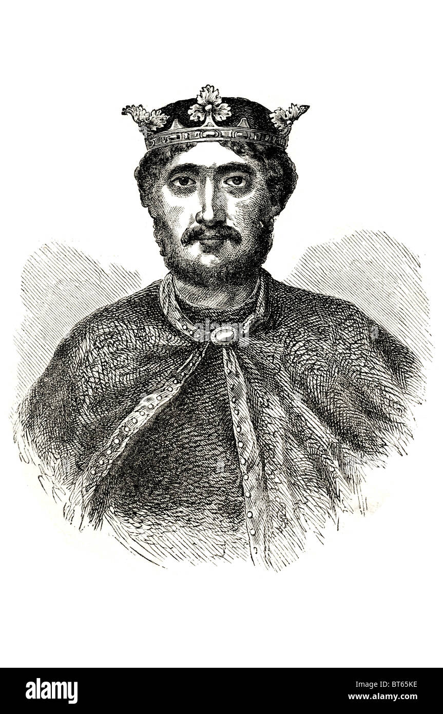 Richard Coeur de lion Richard I (8 septembre 1157 - 6 avril 1199), roi d'Angleterre 6 juillet 1189 Duc de Normandie Aquitaine Gascon Banque D'Images