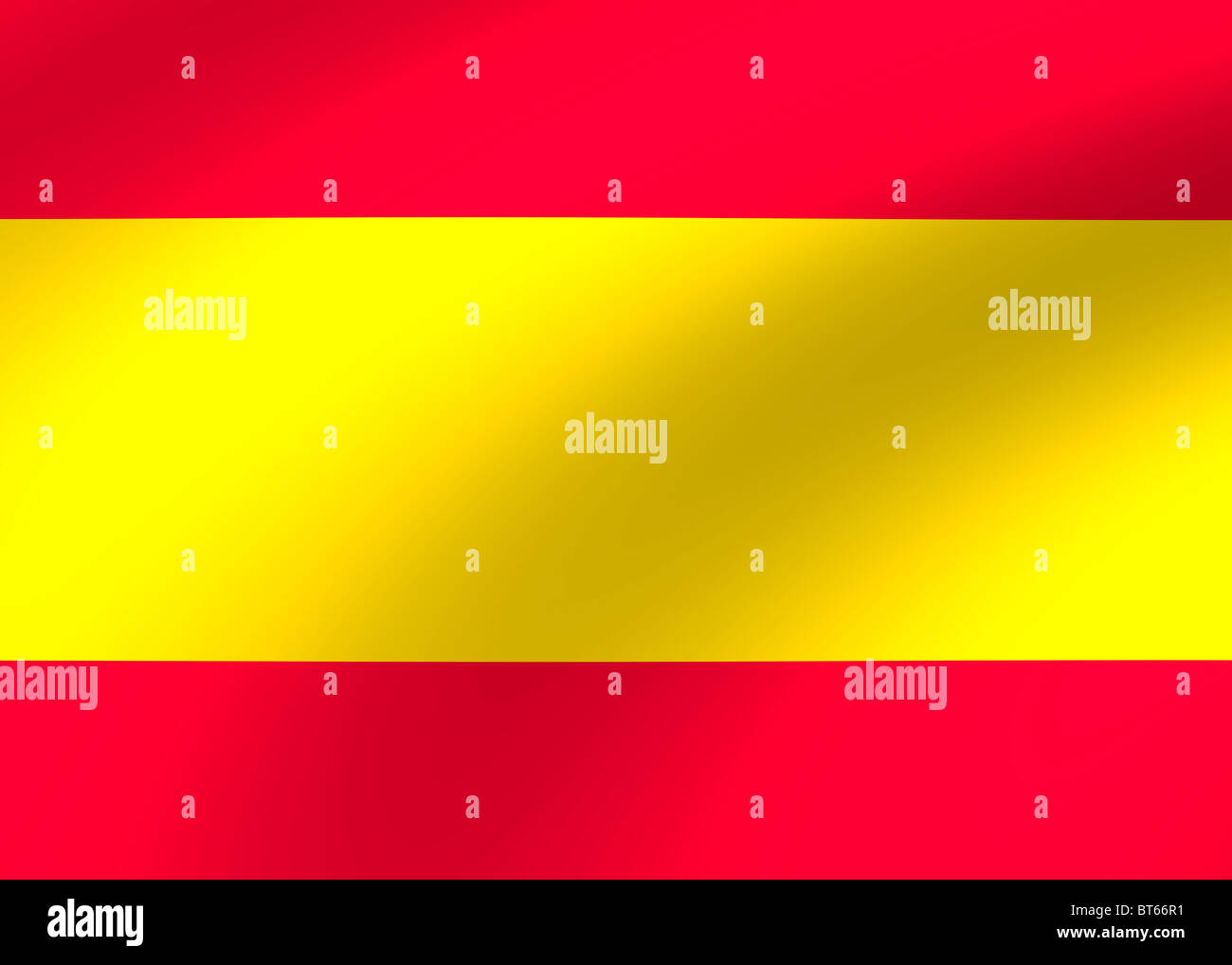 Drapeau de l’Espagne Banque D'Images