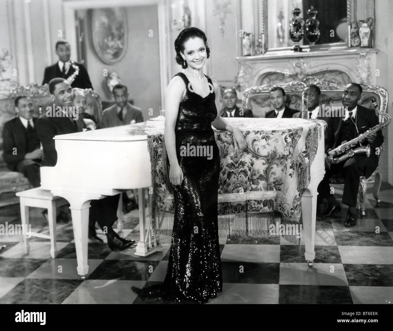 NINA MAE McKINNEY (1913-67) L'actrice et chanteuse nous n le Vitaphone 1936 court métrage Le Réseau noir Banque D'Images