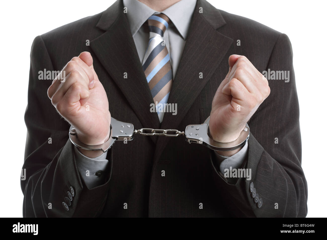 Criminalité des entreprises Banque D'Images