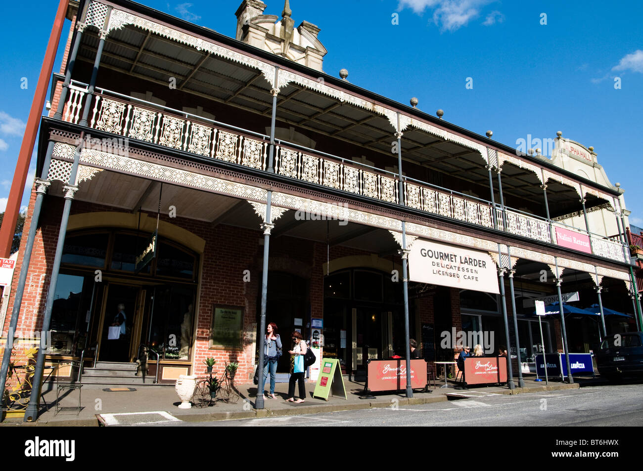 Pub à Daylesford, Victoria, Australie Banque D'Images