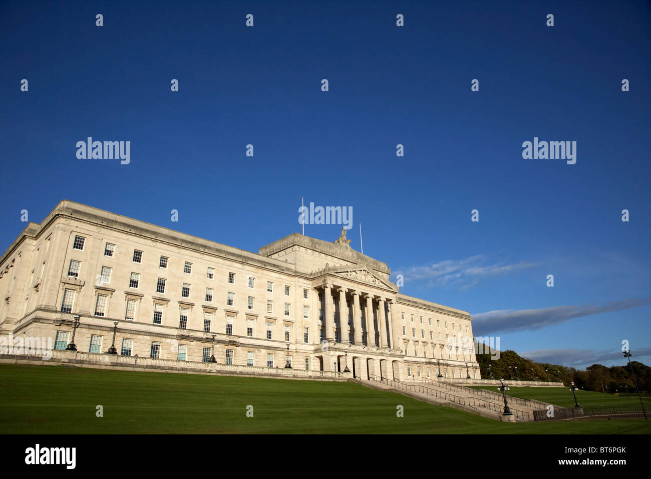 Les édifices du parlement de l'Irlande du Nord Belfast Irlande du Nord Royaume-Uni stormont Banque D'Images