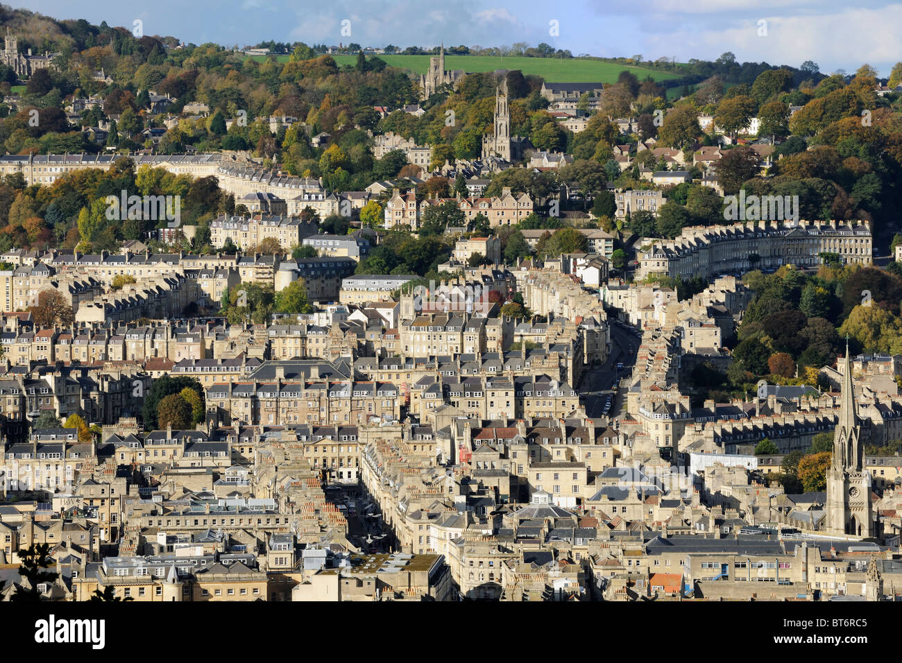 La ville de Bath Banque D'Images