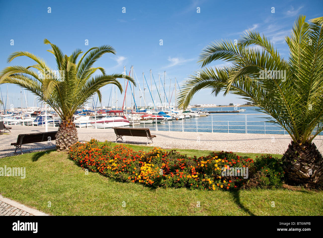 La rivière - Vila Real de Santo Antonio Banque D'Images