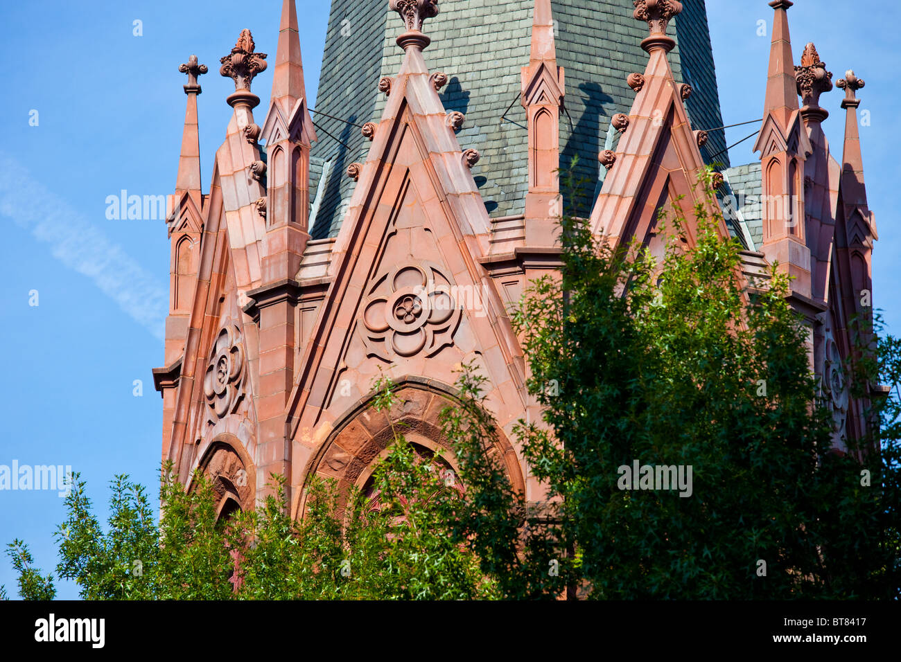 Luther Place Memorial Church, Washington DC Banque D'Images