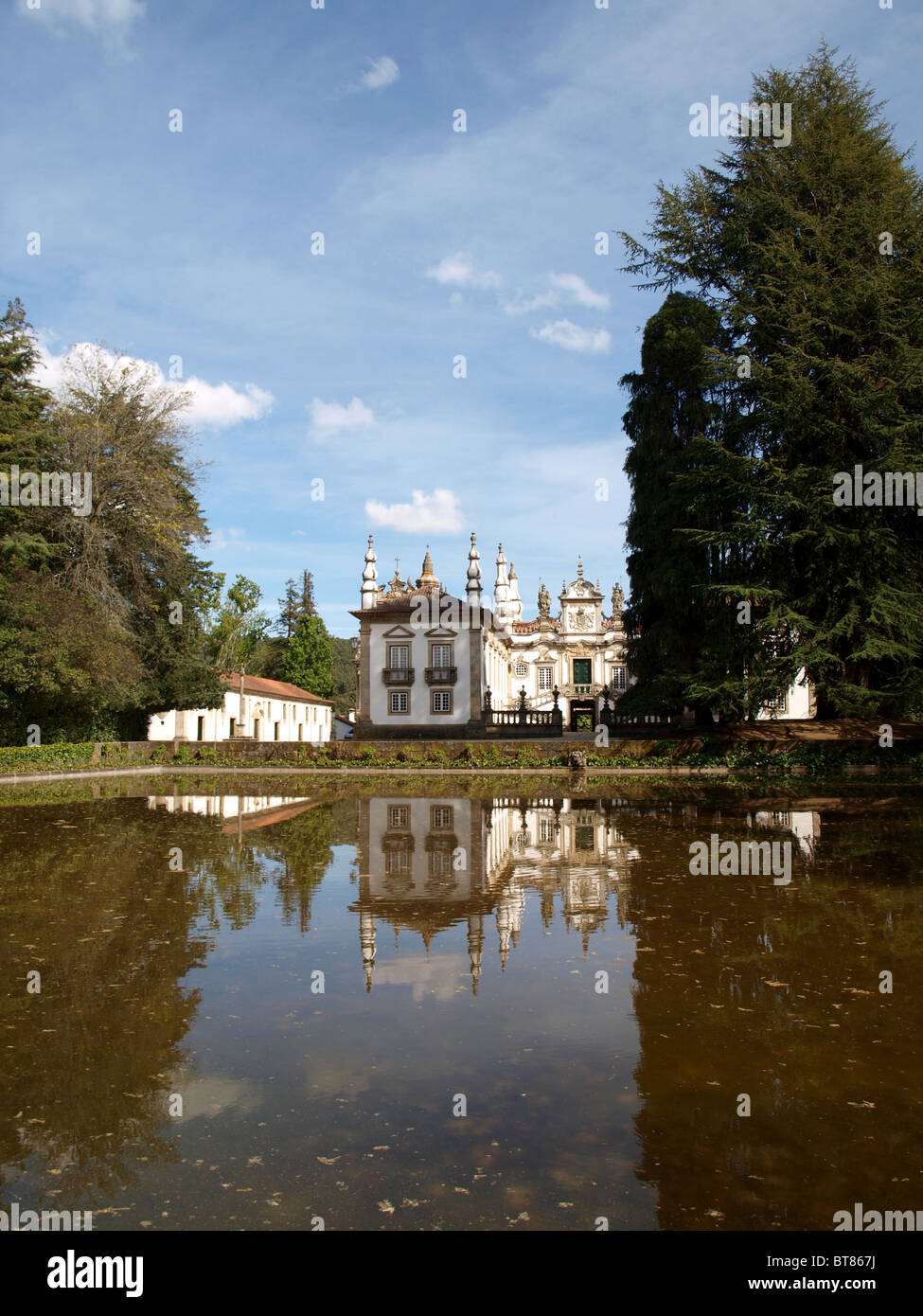 Casa de Mateus Manor House près de Vila Real, Portugal Banque D'Images