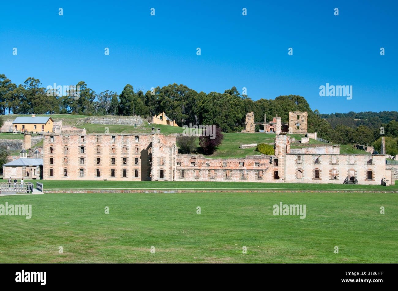 Le pénitencier, le Site historique de Port Arthur, Tasmanie, Australie Banque D'Images