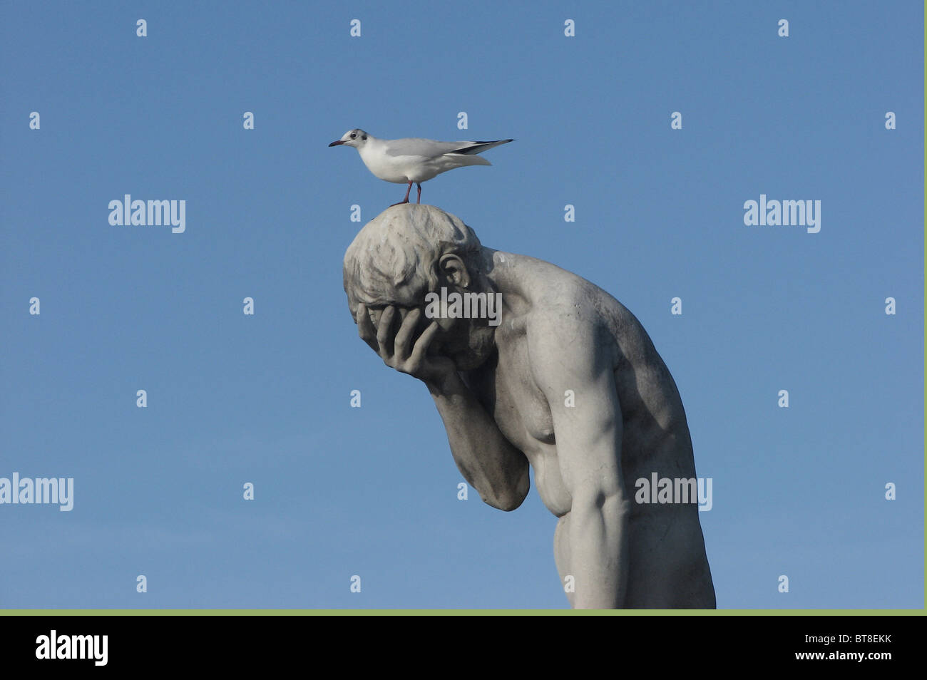 Scène de rue de Paris Banque D'Images