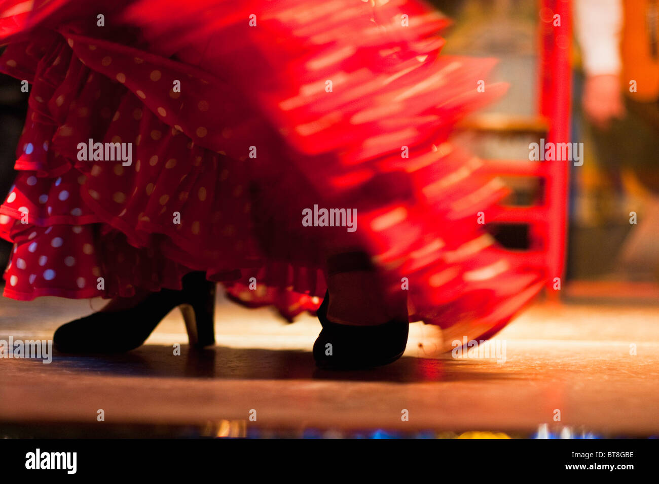 Flamenco abstracts, Espagne Banque D'Images