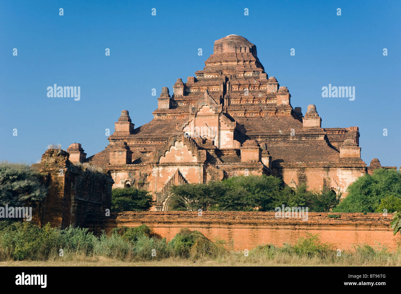Pagode, Vieux Bagan, Pagan, Birmanie, Myanmar, en Asie Banque D'Images