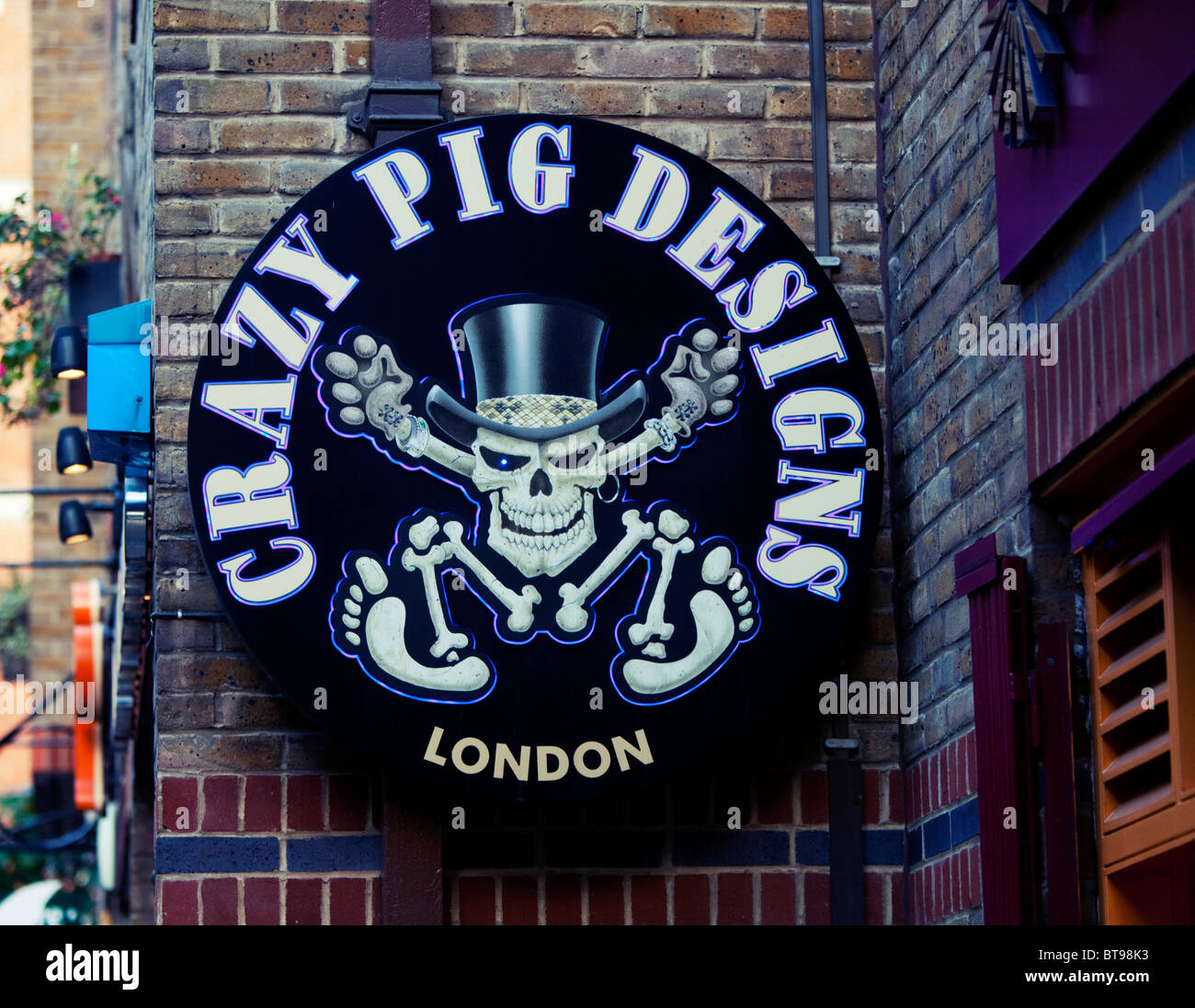 Enseigne de magasin Banque D'Images