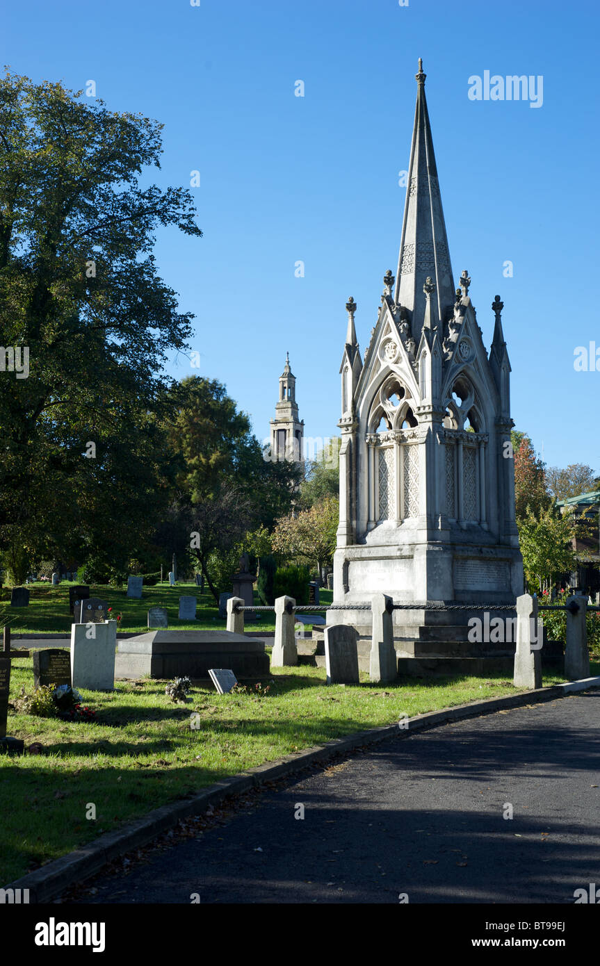 West Norwood cemetery, Londres, UK Banque D'Images