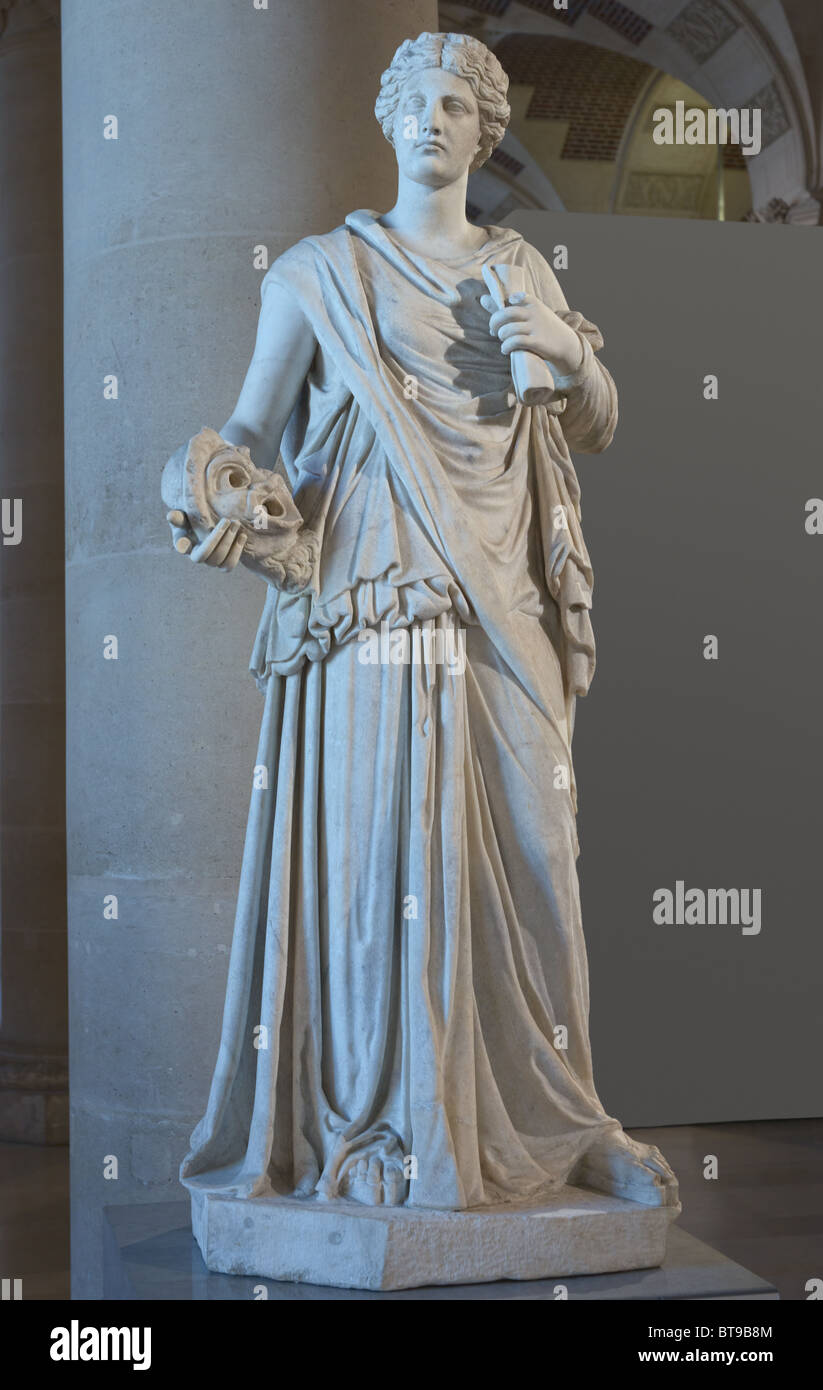 Musee du louvre sculpture romaine Banque de photographies et d’images à