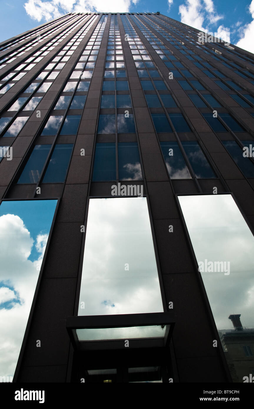 Voir des gratte-ciel à Montréal, Canada Banque D'Images