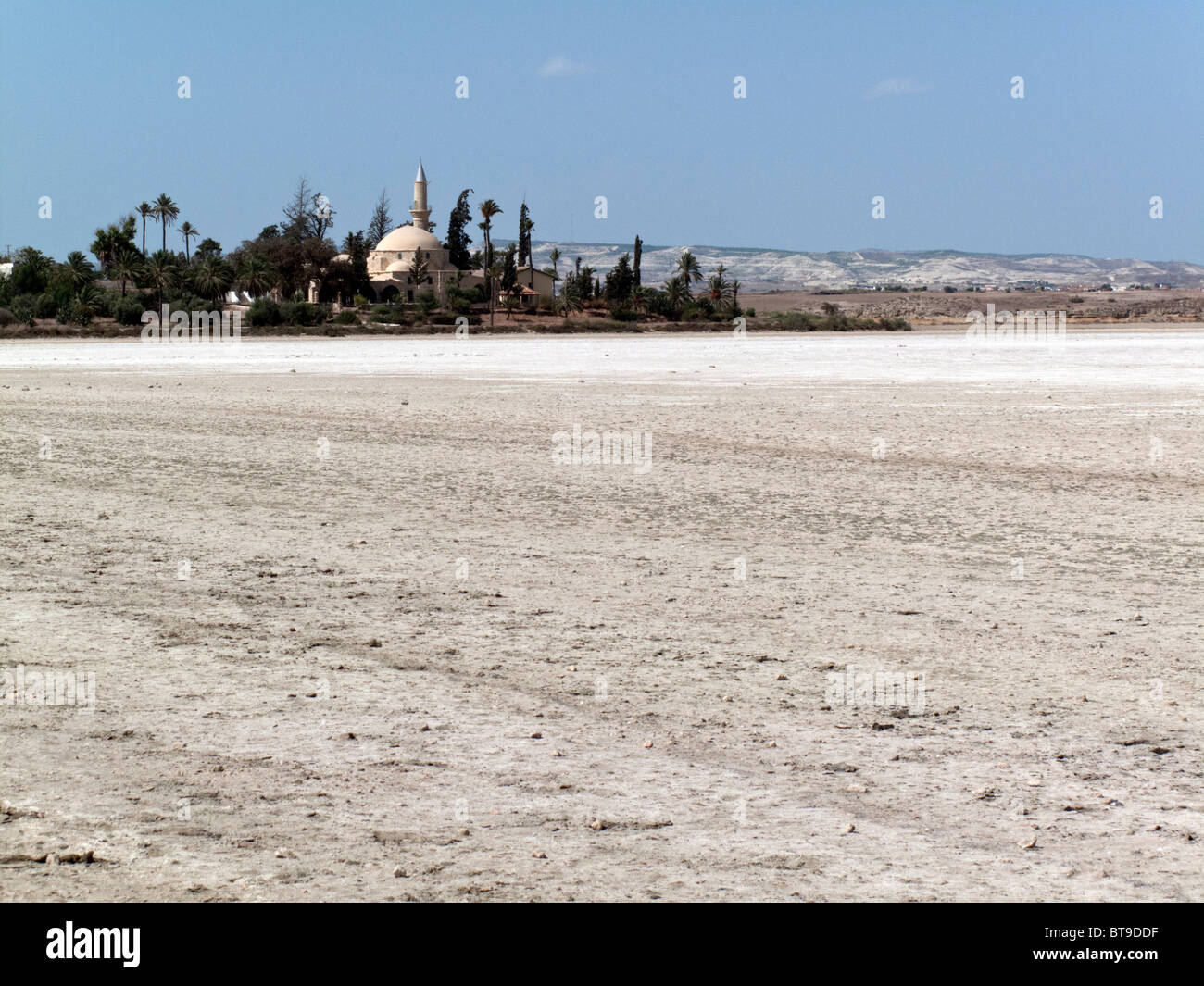 Hala Sultan Tekke (Umm Haram) Mosquée, Larnaca, Chypre Banque D'Images