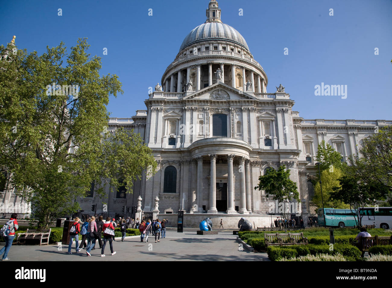 Saint Paul's Cathedral. City of London, England Banque D'Images