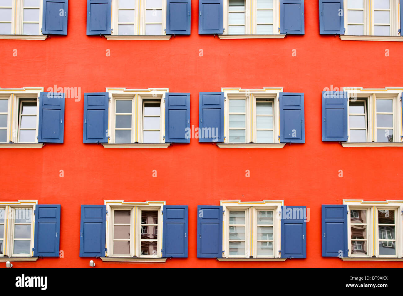 Modèle de couleur windows en Allemagne Banque D'Images