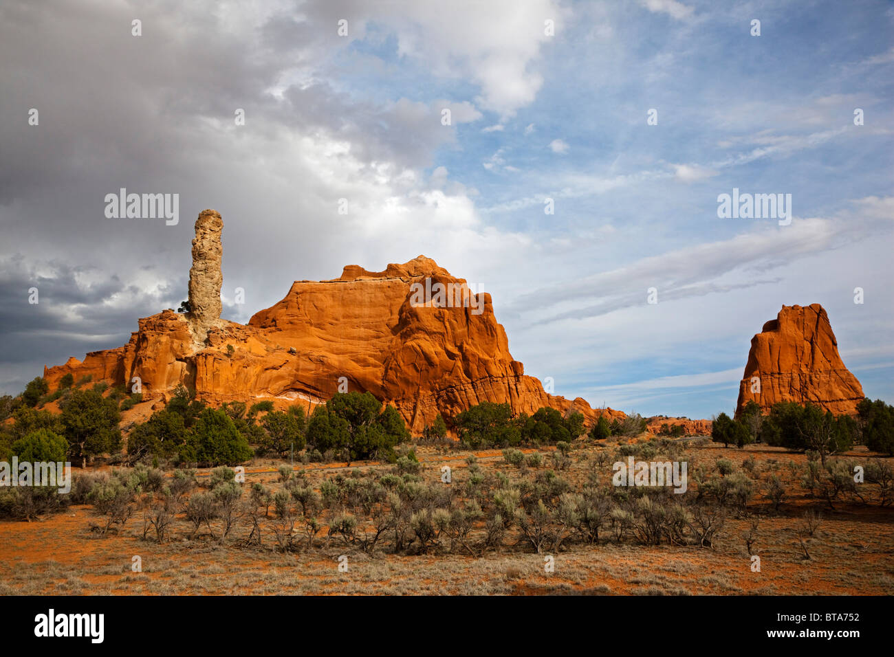 Paysage rocheux de Kodachrome Basin State Park, Utah, l'Amérique, United States Banque D'Images