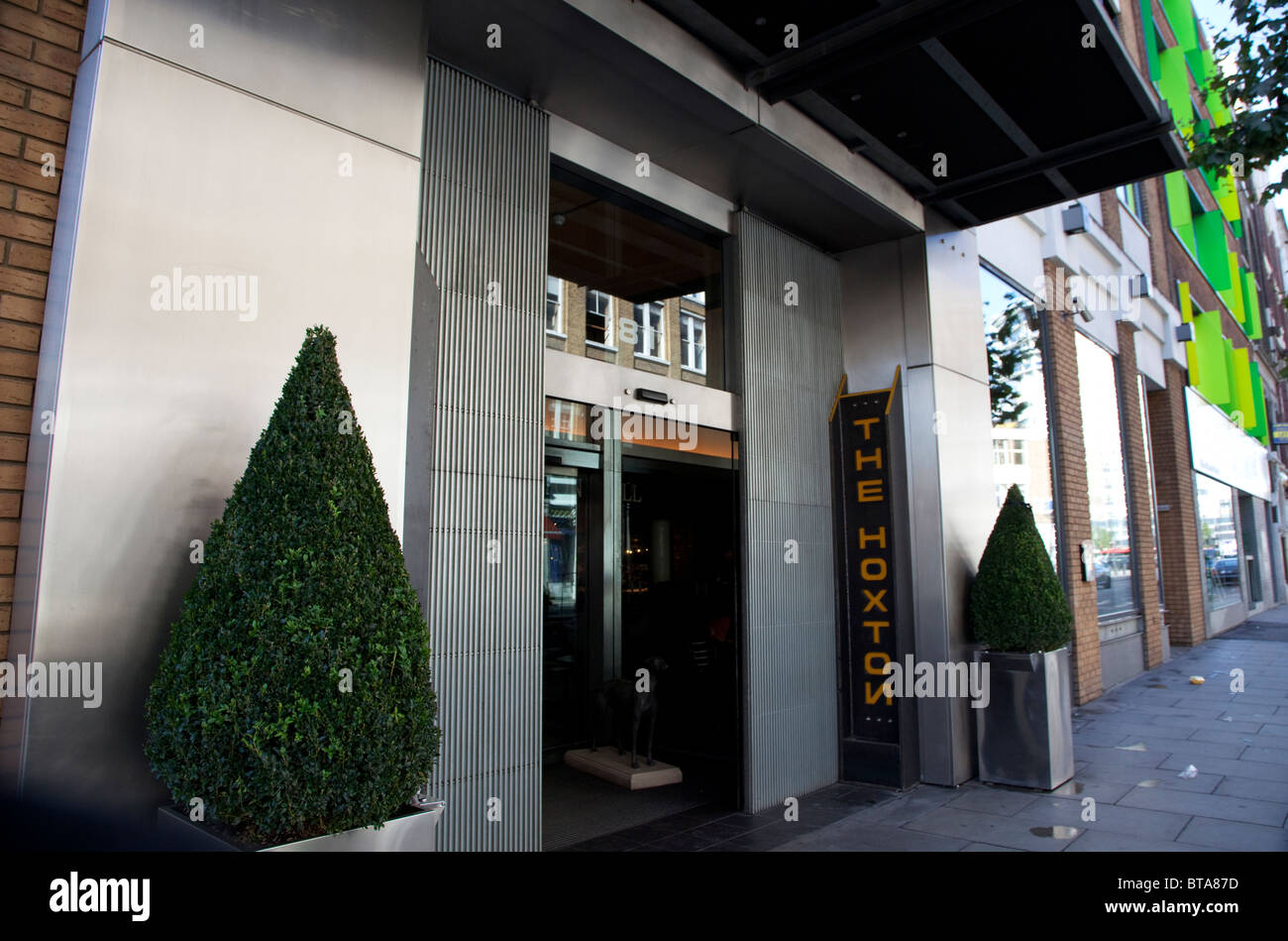 Hoxton Hotel, Great Eastern Street, Londres Banque D'Images