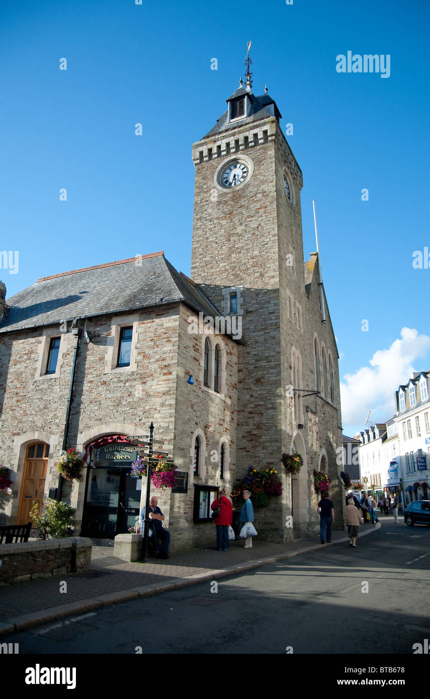 Hôtel de Ville de Looe, Cornwall , Angleterre Banque D'Images