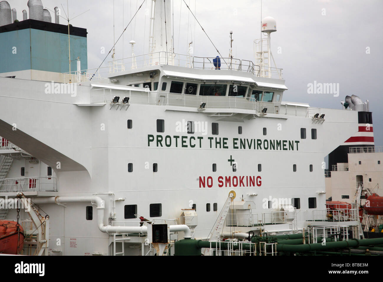 Transport de conteneurs en Hollande Banque D'Images