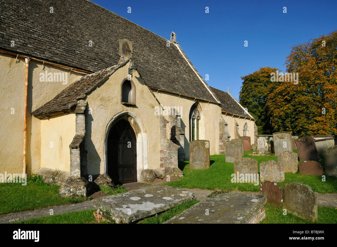 Eglise St Mary, Arlingham, Nr. Frampton sur Severn Banque D'Images