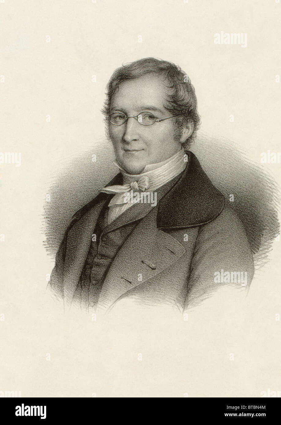 Louis Joseph Gay-Lussac, 1778 - 1850. Chimiste et physicien français. Banque D'Images