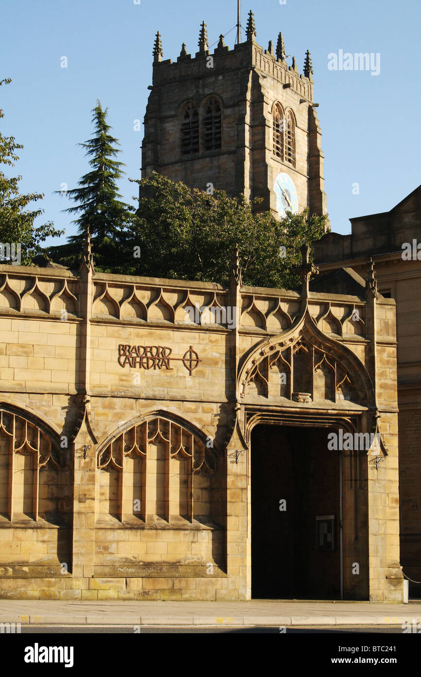 Cathédrale de Bradford Eglise Saint Pierre Diocèse de Bradford Banque D'Images