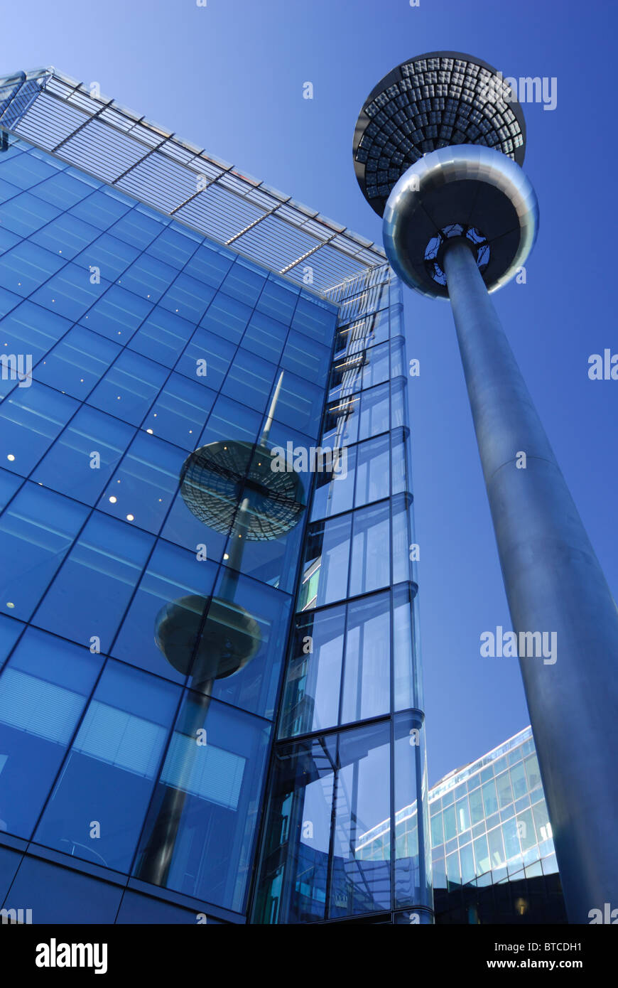 Les immeubles de bureaux de développement de la Tamise à Londres. Banque D'Images