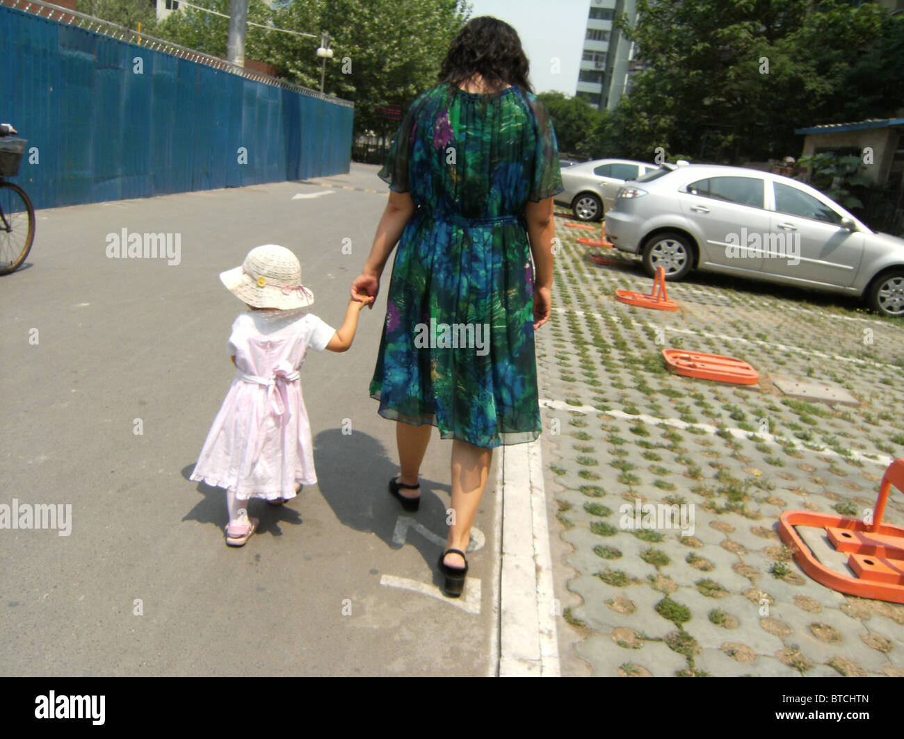 Sites touristiques Unseen Phase 3 : Photographie sensorielle par les personnes aveugles et malvoyantes à Beijing Banque D'Images