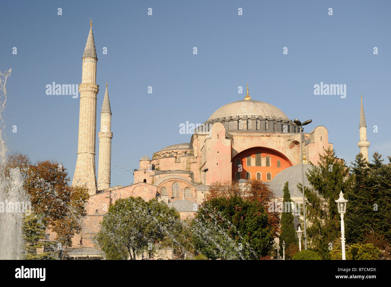 Sainte-sophie (Aya Sofya), l'église de la Sainte Sagesse, Istanbul, Turquie Banque D'Images