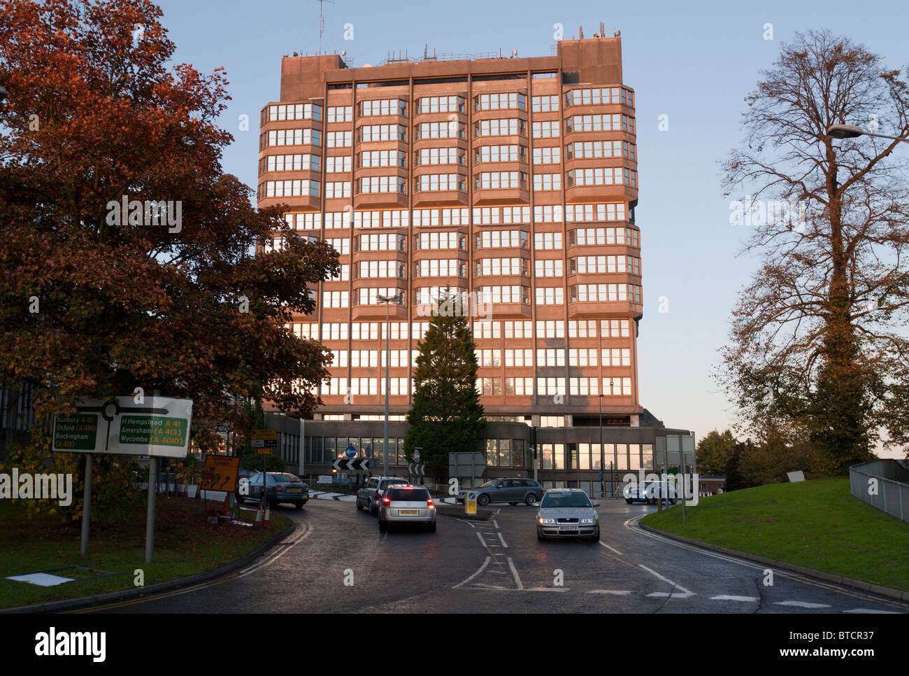 Buckinghamshire County Hall - Aylesbury Banque D'Images