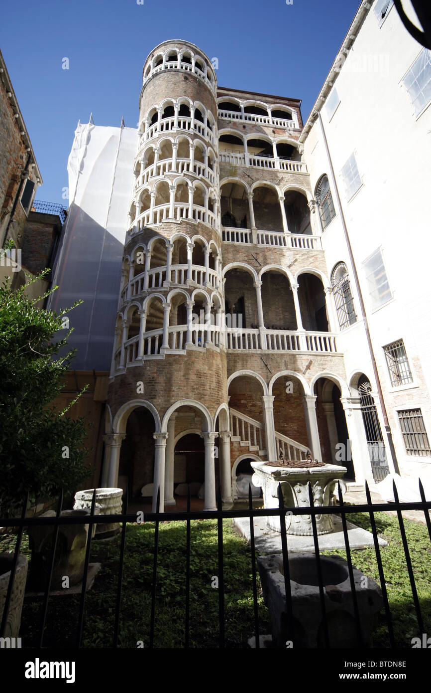 PALAZZO Contarini del Bovolo Venise Italie Venise Italie Venise ITALIE 11 Septembre 2010 Banque D'Images